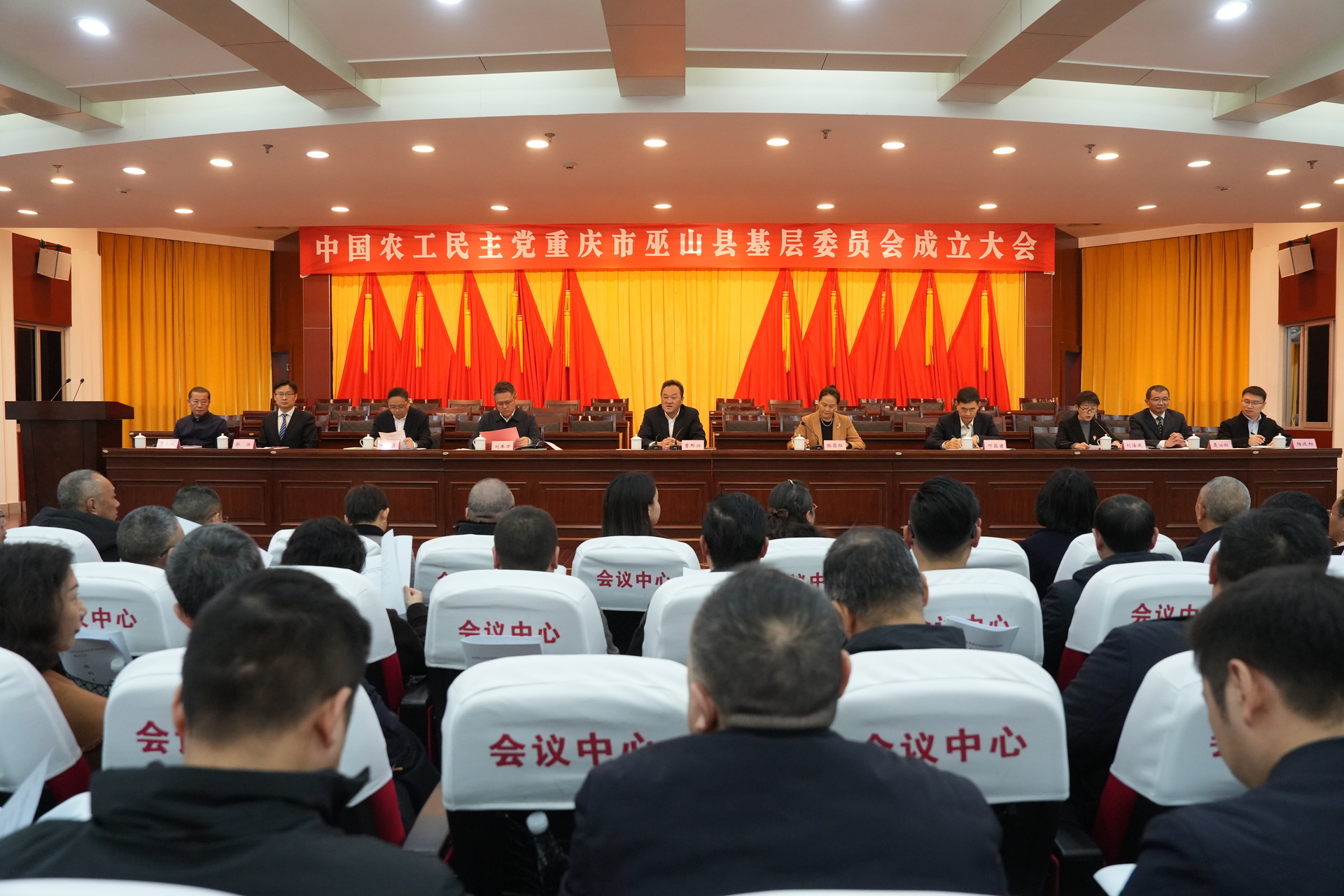 农工党巫山县基层委员会成立大会召开